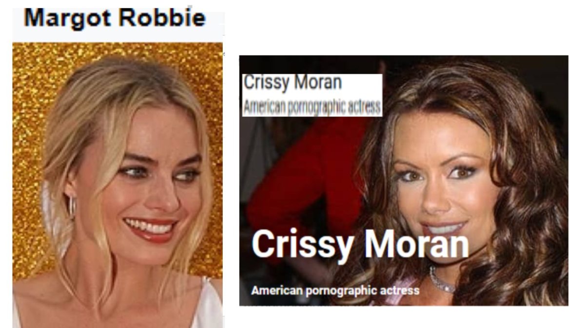 Barbie ……ACTRESS MARGOT ROBBIE = CRISSY MORAN, PORN STAR